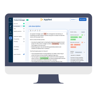 Job Description Tool by Applied