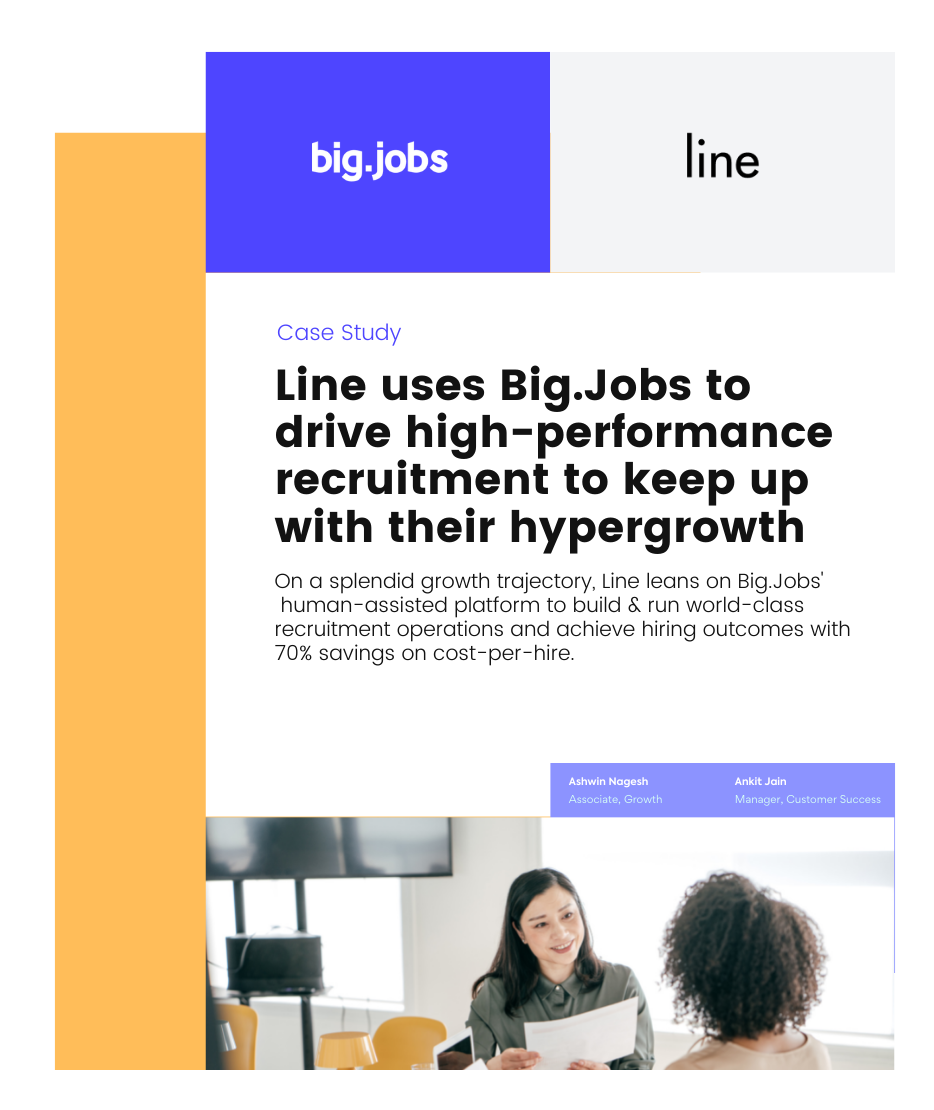 Line x Big.Jobs Case Study